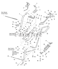 Ferris BC 25BE (5901092) - Ferris Walk-Behind Brush Mower, 13hp