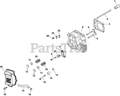 Kohler CV16-43521 - Kohler Command PRO Engine, Made for Fhp, 16hp, 11.9kW Head/Valve/Breather 4-27-18