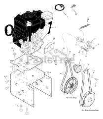 Craftsman 950.524290 (C950-52429-0) - Craftsman 24" Snow Thrower (2004)