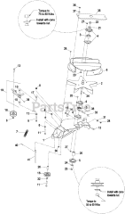 Exmark LHPUVD5256 - Exmark Ultra Vac QDS Bagger for 52" & 56" Lazer HP Mower (SN: 790000 - 849999) (2009) Blower Assembly 46", 50", 52" And 56"