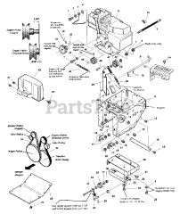 Snapper I 5225 (85665) - Snapper 22" Snow Thrower, 5hp