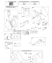 Briggs & Stratton 124032-0101-E1 - Briggs & Stratton Horizontal Engine