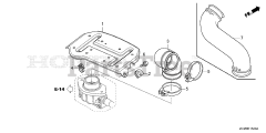 Honda GX690 RH TXFC (GCAPH) - Honda Engine, Made in China (SN: GCAPH-2000001 - GCAPH-9999999)