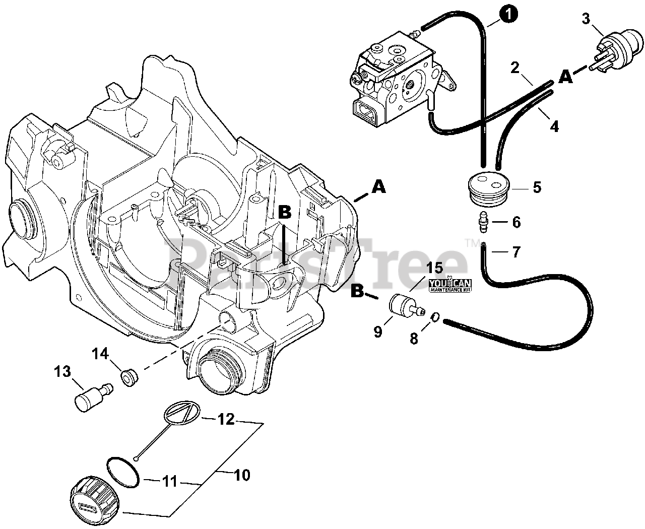 Echo Chainsaw Cs400 Parts Diagram