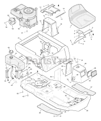 Murray 30540x67A - Murray 30" Rear-Engine Riding Mower (1996)