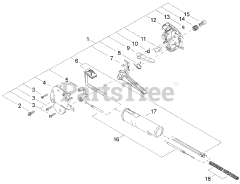 Swisher S 3000 - Swisher String Trimmer Throttle Grip