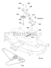 Snapper 1696681-01 - Snapper 48"/122cm Fab Mower Deck
