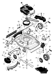 Murray 228651x92A - Murray 22" Walk-Behind Mower (2005)