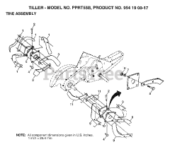 Poulan Pro PP RT55 - Poulan Pro Tiller