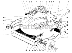 Toro 20720 - Toro Walk-Behind Mower (SN: 001000001 - 001999999) (1981)