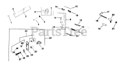 Kohler K341-71334 - Kohler K-Series Engine, Made for Gravely, 16hp, 11.9kW Governor (TP-983-B) Rev 9/27/2006