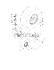 RedMax CV 48 (970465201) - RedMax 48" Stand-On Mower, Kawasaki FX (2020-02)