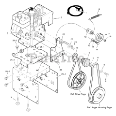 Murray 624808x4E - Murray 24" Snow Thrower (2004)