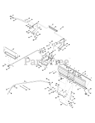 Cub Cadet 19A40028 (19A40028100) - Cub Cadet 46" Snow Blade att2 General Assembly