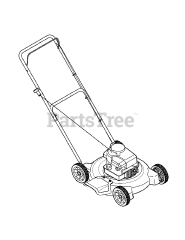 Yard Machines 11A-020B029 - Yard Machines 20" Walk-Behind Mower (2009) (Home Depot)