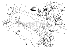 Toro 57357 (11-44) - Toro Lawn Tractor (SN: 002000001 - 002999999) (1982)