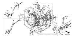 Honda GX390 UT1 SHQ4 (GCAKT) - Honda Engine, Made in Thailand (SN: GCAKT-1000001 - GCAKT-9999999)