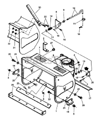 Snapper E 8265 (80868) - Snapper 26" Snow Thrower, 8hp