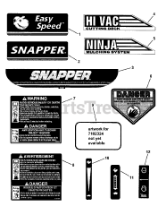 Snapper P 2167519BFC (7800285) - Snapper 21" Walk-Behind Mower, 6.75hp