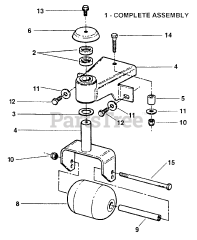Snapper ZF 7301M (7084441) - Snapper 73" Mower Deck Assembly