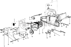 Poulan 1425 - Poulan Chainsaw, Electric, Type 2