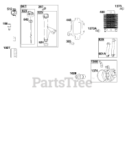 Briggs & Stratton 44C877-0010-B5 - Briggs & Stratton Vertical Engine Lubrication Group
