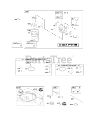 Briggs & Stratton 120502-0255-E1 - Briggs & Stratton Vertical Engine