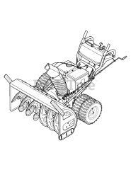 Craftsman 247.888460 (31AH976J799) - Craftsman Snow Thrower (2009) (Sears)