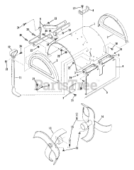 Snapper IR4002B (85320) - Snapper 16.5" Rear-Tine Tiller, 4hp