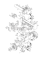 Craftsman 247.776400 (24BF570L099) - Craftsman Log Splitter (2010) (Sears)