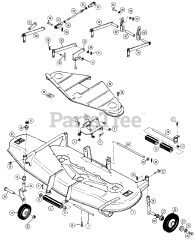 Toro 65-60XS02 - Toro 60" Side-Discharge Mower Deck (1976)