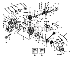 Husqvarna 21 LCN - Husqvarna String Trimmer (1995-12) Engine Assembly