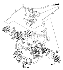 Gravely 985067 - Gravely Walk-Behind 2-Wheel Tractor, 16hp, Electric Start (SN: 000101 & Above)