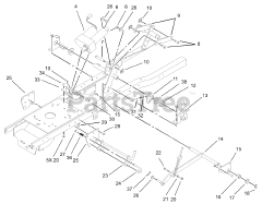 Toro 72202 (419 XT) - Toro Garden Tractor (SN: 230000001 - 230999999) (2003)