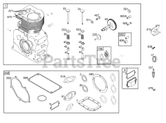 Briggs & Stratton 326431-3657-08 - Briggs & Stratton Horizontal Engine