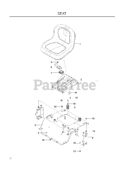 Husqvarna Rz 4623 967009802 Husqvarna 46 Zero Turn Mower 2011 11 Parts Lookup With Diagrams Partstree