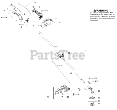 Poulan PP 133 - Poulan String Trimmer (2009-01)