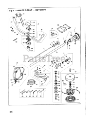RedMax BC 442 DWM - RedMax Brushcutter (1995-01)