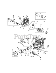 MTD 270-QU - MTD Engine (2015) 270-QU Crankcase