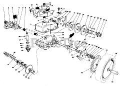 Toro 20628 C - Toro Walk-Behind Mower (SN: 007000001 - 007999999) (1987)