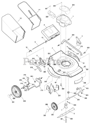Murray MXTH 675 (881028) - Murray 19" Walk-Behind Mower, Canada (2010)