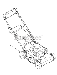 Craftsman 247.376830 (12A-469Q799) - Craftsman Walk-Behind Mower (2009) (Sears)