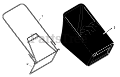 Murray 20656x8A - Murray 20" Walk-Behind Mower (1998) Bag Assembly
