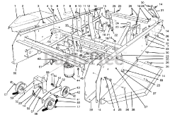 Toro 30610 (120) - Toro ProLine Rear-Engine Riding Mower (SN: 059000001 - 059001299) (1995)