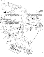 MTD 195-990-000 - MTD 45" Snow Thrower Attachment (1985)