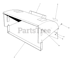 Toro 20825 - Toro Walk-Behind Mower, Electric (SN: 001000001 - 001999999) (1981) Deflector Assembly Model No. 59142 (optional)