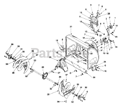 Yard Machines 31A-614E149 - Yard Machines Snow Thrower (1999) (Mills Fleet Farm)