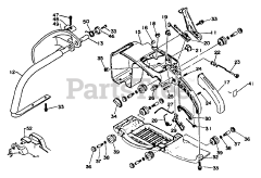 Echo CS-550 EVL - Echo Chainsaw Handles