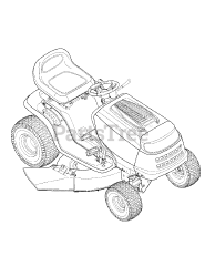 Yard-Man 13AX605G755 - Yard-Man Lawn Tractor (2006) (Walmart)