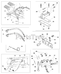 Massey Ferguson 2925 (1693563) - Massey Ferguson Garden Tractor, 25hp